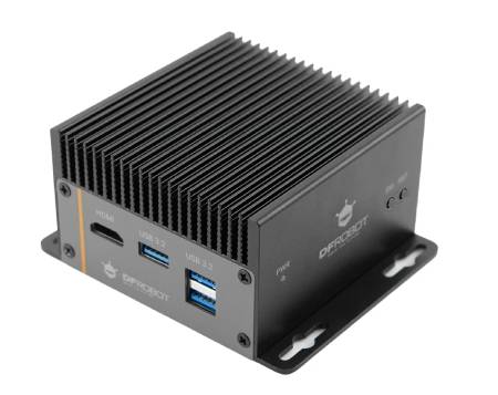 Obudowa aluminiowa z radiatorem do LattePanda IOTA - DFRobot FIT1029