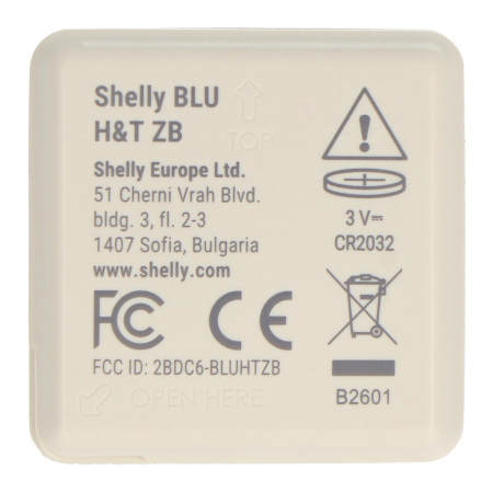 Shelly BLU H&T ZB - czujnik temperatury i wilgotności ZigBee - beżowy