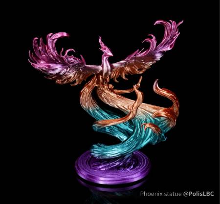 Filament Bambu Lab PLA Silk Dual Color 1,75 mm 1 kg - w zestawie z wielorazową szpulą - Aurora Purple