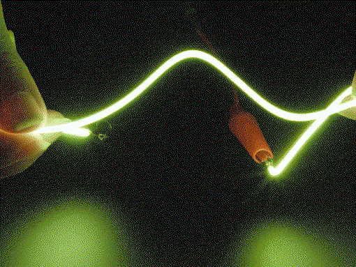 Flexible LED Filament - elastyczna taśma LED Noodle - 3 V 130 mm