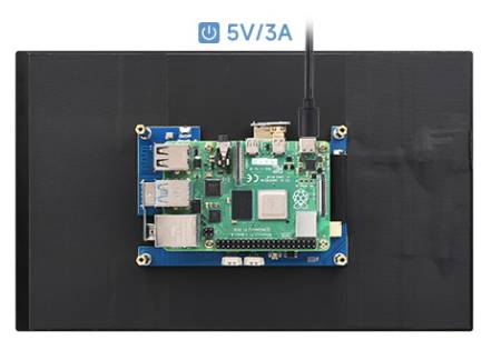 Ekran dotykowy 10.1DP-CAPLCD pojemnościowy LCD IPS 10,1'' 1280 x 800 px HDMI + USB - Waveshare 23739