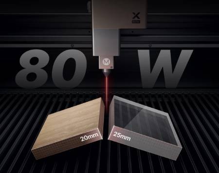 xTool P3 - wycinarka i grawerka laserowa CO2 80 W - Versatile Bundle