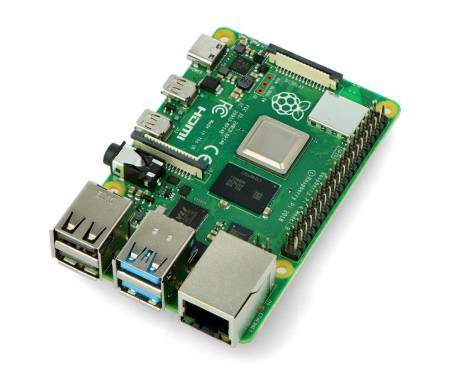 Raspberry Pi 4 model B WiFi DualBand Bluetooth 2 GB RAM 1,8 GHz - wersja Dual RAM