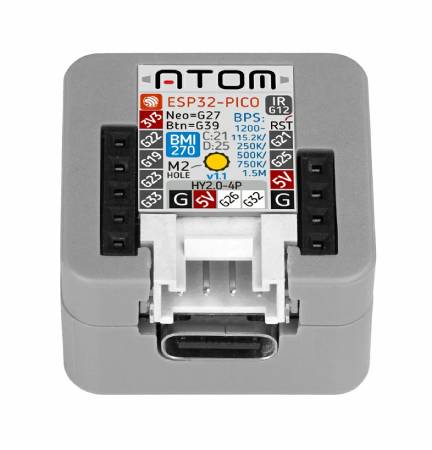 M5Atom-Matrix v1.1 - moduł deweloperski z diodami LED RGB - ESP32 - M5Stack C008-B-V11