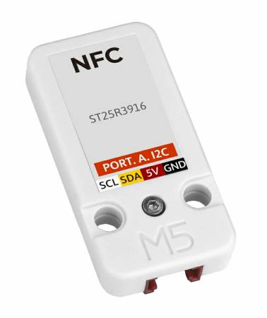 Unit NFC - czytnik NFC / RFID 13,56 MHz - ST25R3916 - M5Stack U216