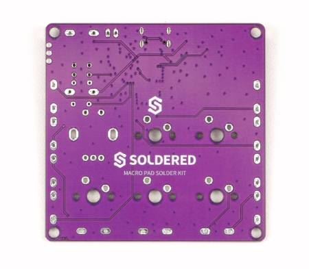 Macro Pad Solder Kit - zestaw edukacyjny do nauki lutowania - RP2040 - Soldered 333347