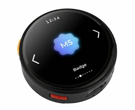 Stopwatch Dev Kit - ESP32-S3 - zestaw deweloperski - wyświetlacz AMOLED 1,75'' - M5Stack C152