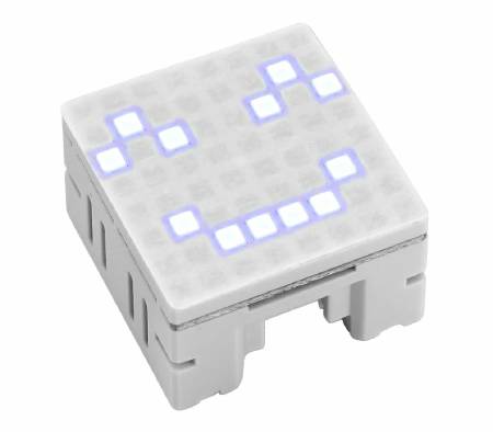 Chain Mono - matryca LED 8x8 z białymi diodami - UART - M5Stack U217