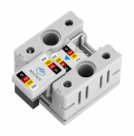 Chain Mono - matryca LED 8x8 z białymi diodami - UART - M5Stack U217