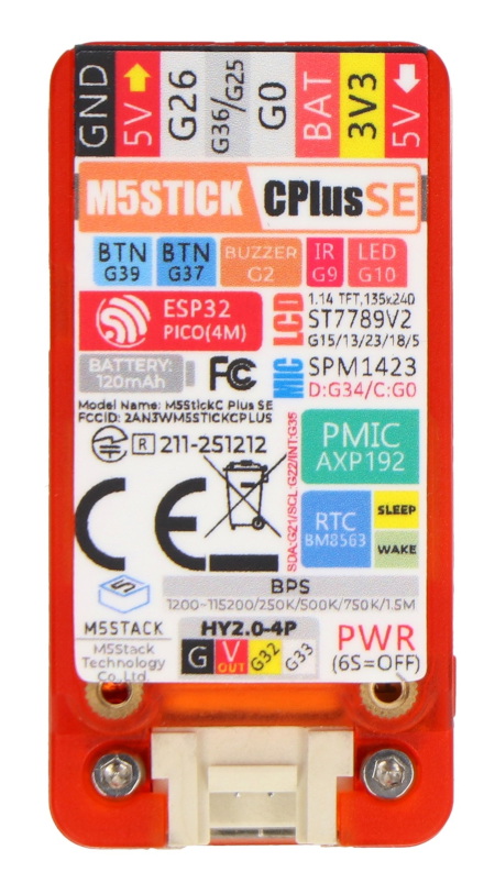 M5StickC Plus SE - moduł deweloperski IoT - ESP32-PICO-D4 - M5Stack K016-P-SE
