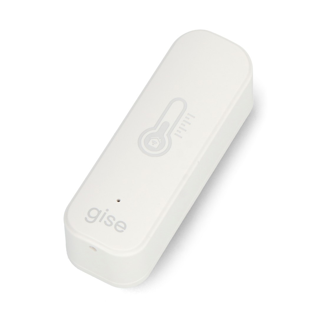 Tuya - czujnik temperatury i wilgotności - WiFi - biały - GISE GTHS-WF-01-W