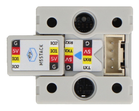 Chain Buzzer - moduł buzzera z diodą RGB - M5Stack U224