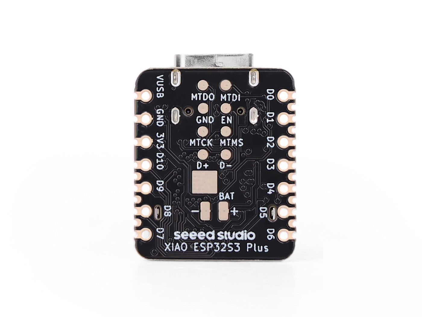 Seeed Xiao ESP32-S3 Plus - WiFi/Bluetooth - 16 MB flash - Arduino/MicroPython - Seeedstudio 102010671