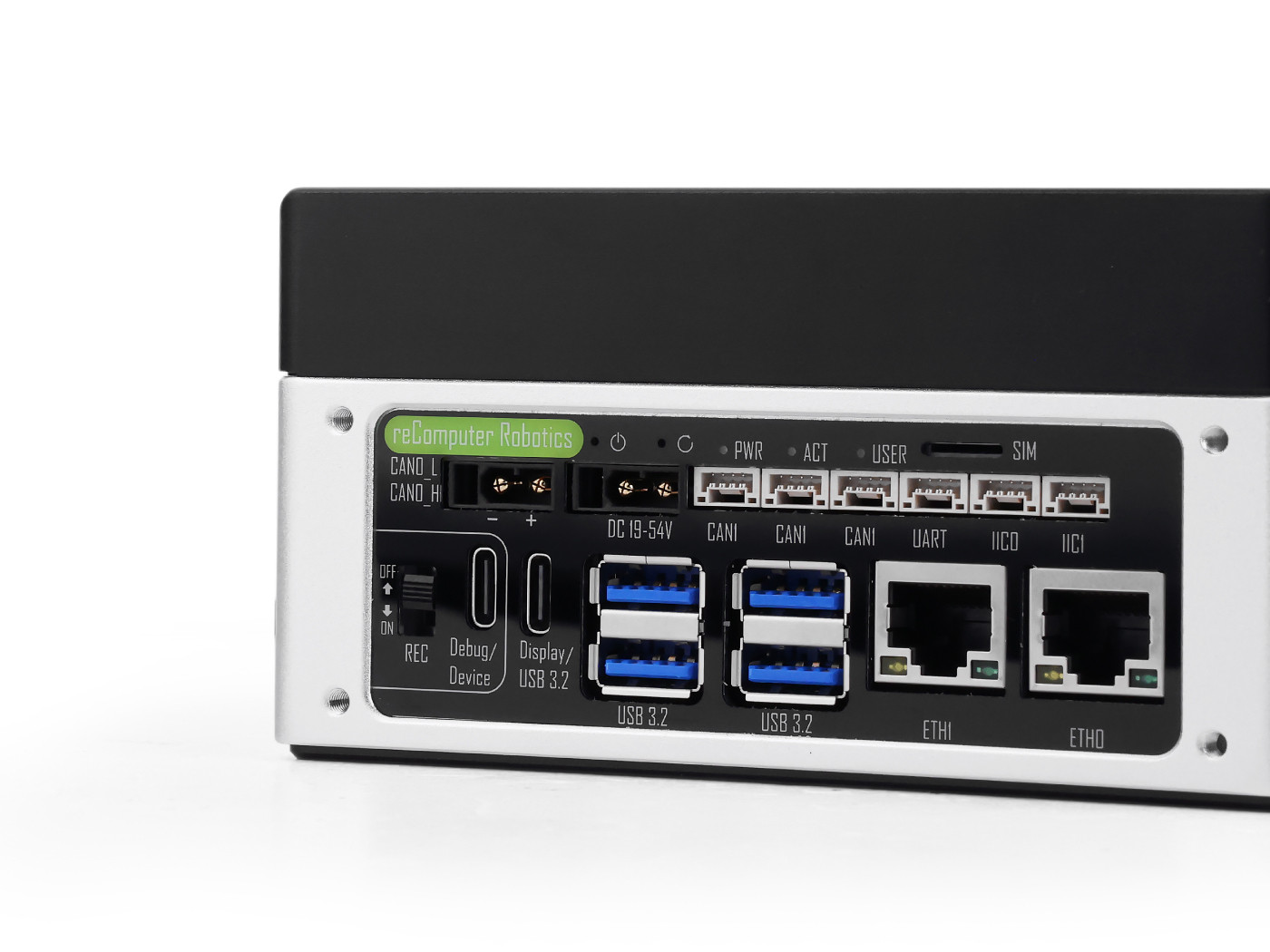 reComputer Robotics J4012 - Nvidia Jetson Orin NX 16GB RAM + 128GB NVMe - bez zasilacza - Seeedstudio 114110310