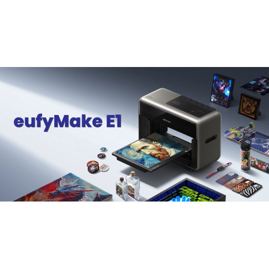 Zdjęcie wyróżniające dla tekstu - eufyMake E1 – kolorowa drukarka UV do warsztatu, firmy i domowego studia!